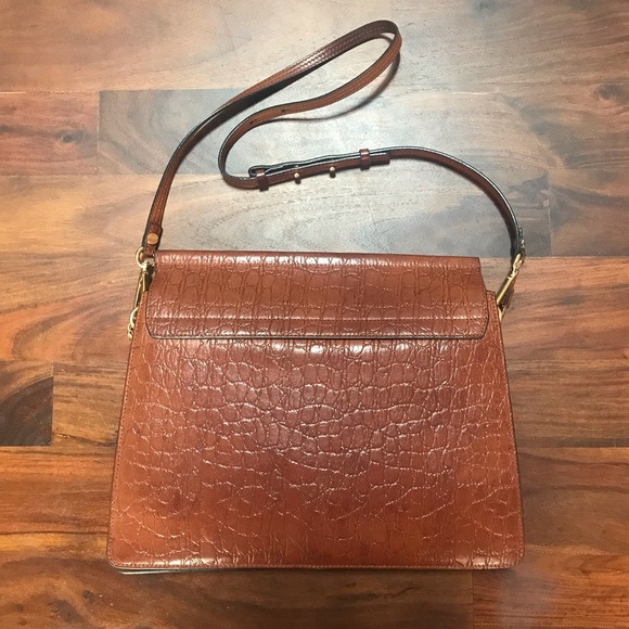 🛑 SOLD🛑 Chloe Medium Faye RARE embossed croc bag - Picture 2 of 8